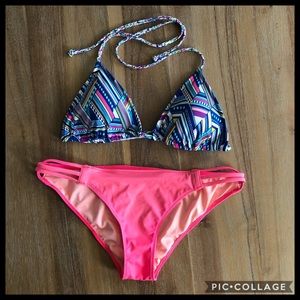 victoria's secret bikini top & bottom